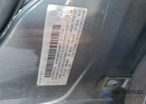 2011 Volkswagen Jetta Se из США, поврежденный, VIN 3VWBX7AJ2BM108069